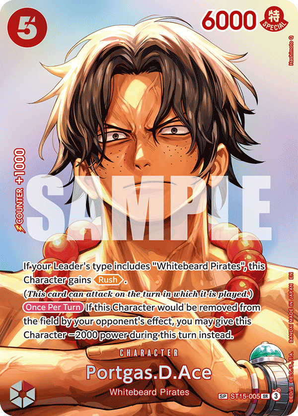 Portgas.D.Ace (SP) ST15-005_p5 One Piece TCG