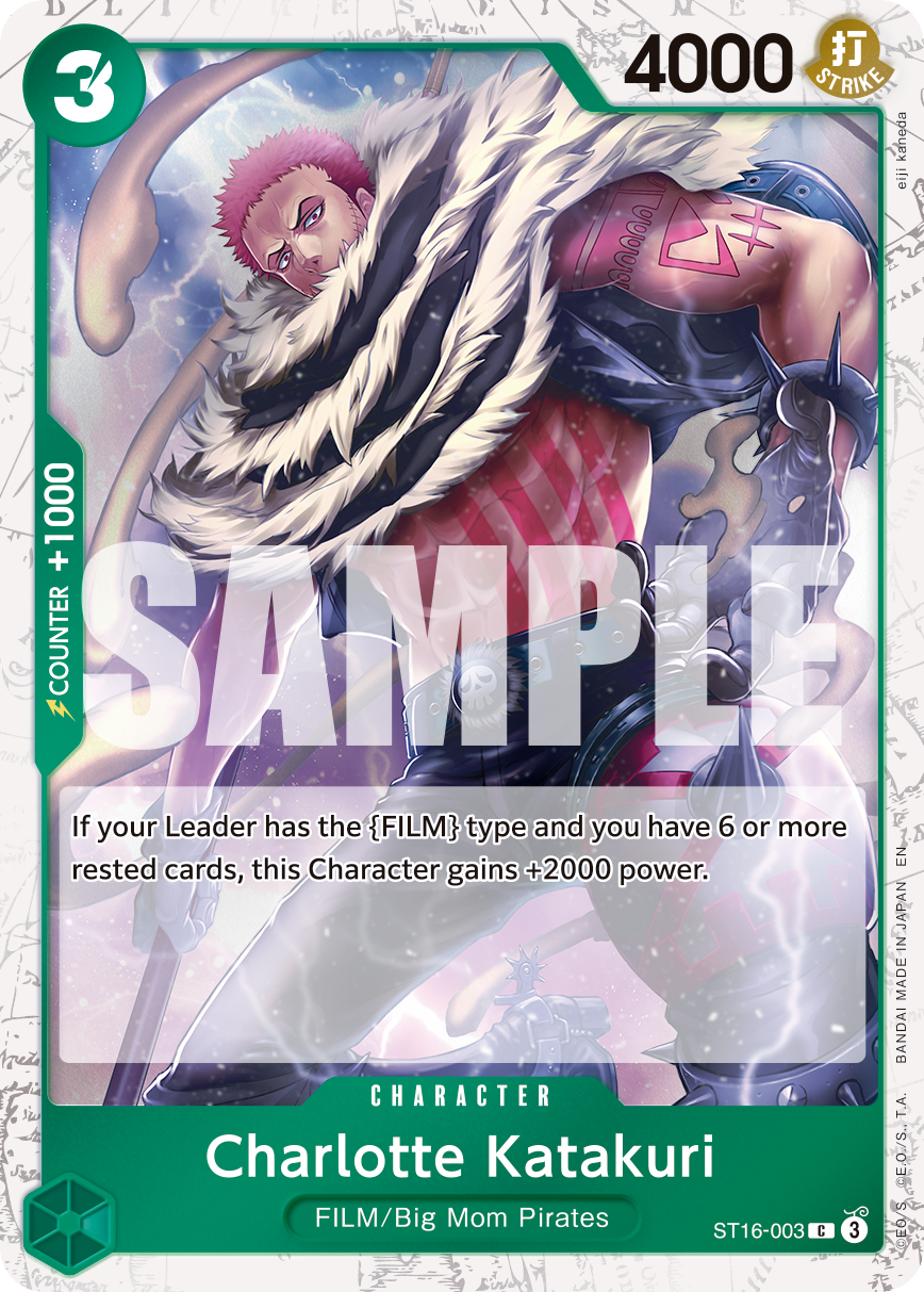 Charlotte Katakuri (Pirate Foil) ST16-003_p1 One Piece TCG