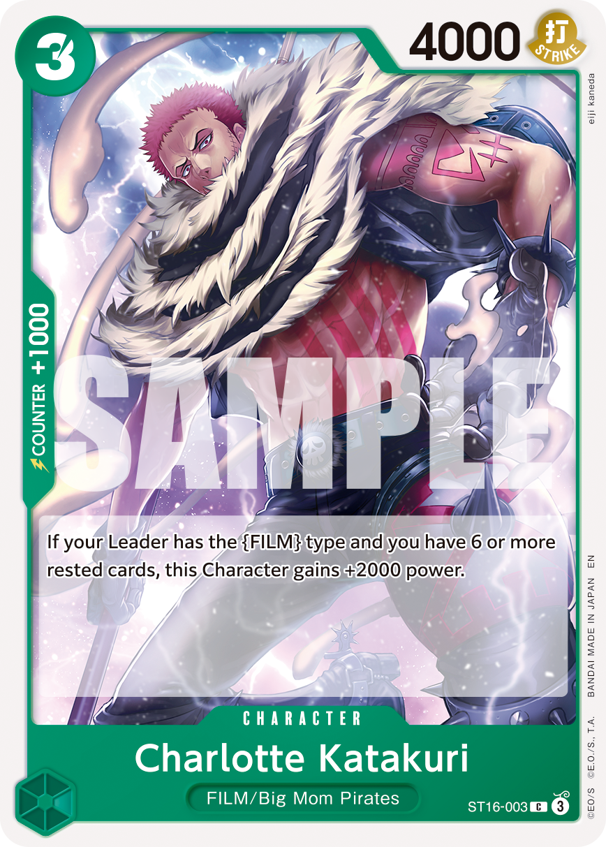 Charlotte Katakuri (Reprint) ST16-003_r1 One Piece TCG