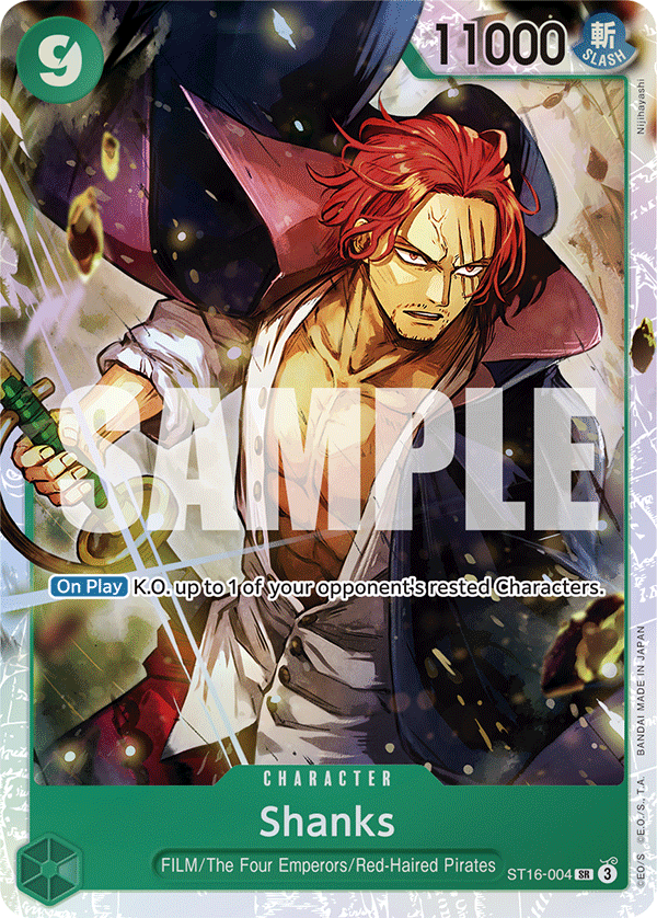 Shanks ST16-004 One Piece TCG