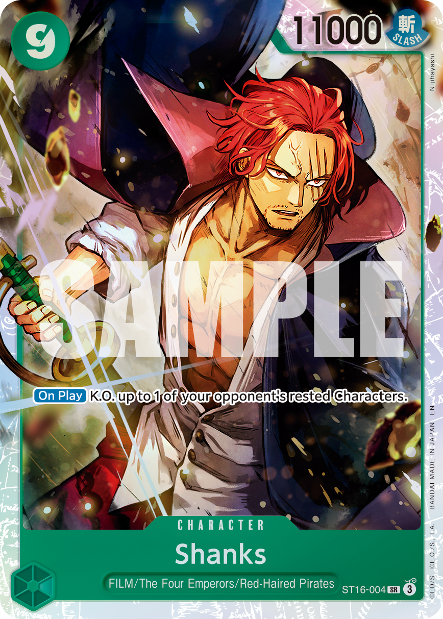 Shanks - ST16-004 (Reprint) ST16-004_r1 One Piece TCG