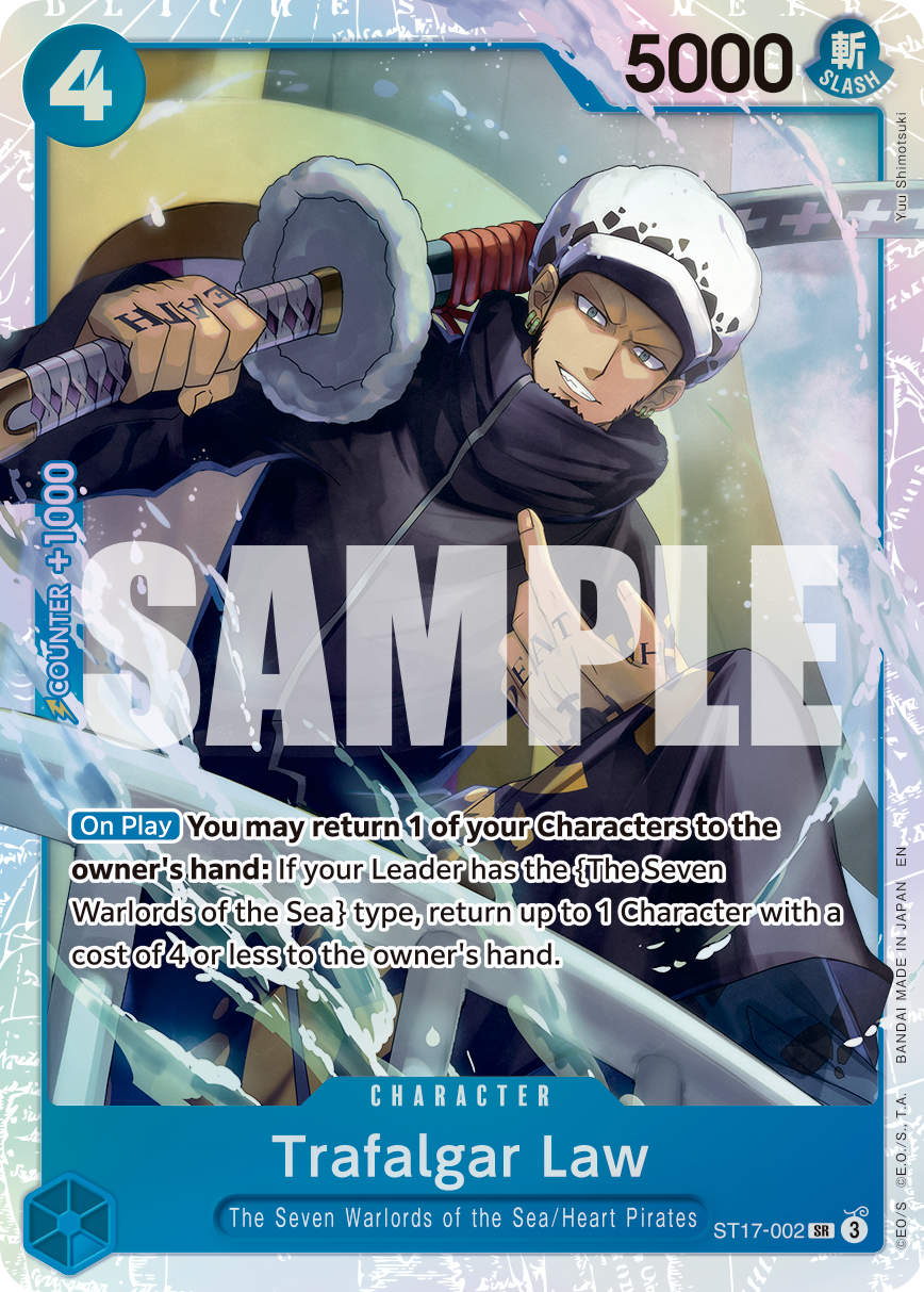 Trafalgar Law - ST17-002 (Reprint) ST17-002_r1 One Piece TCG