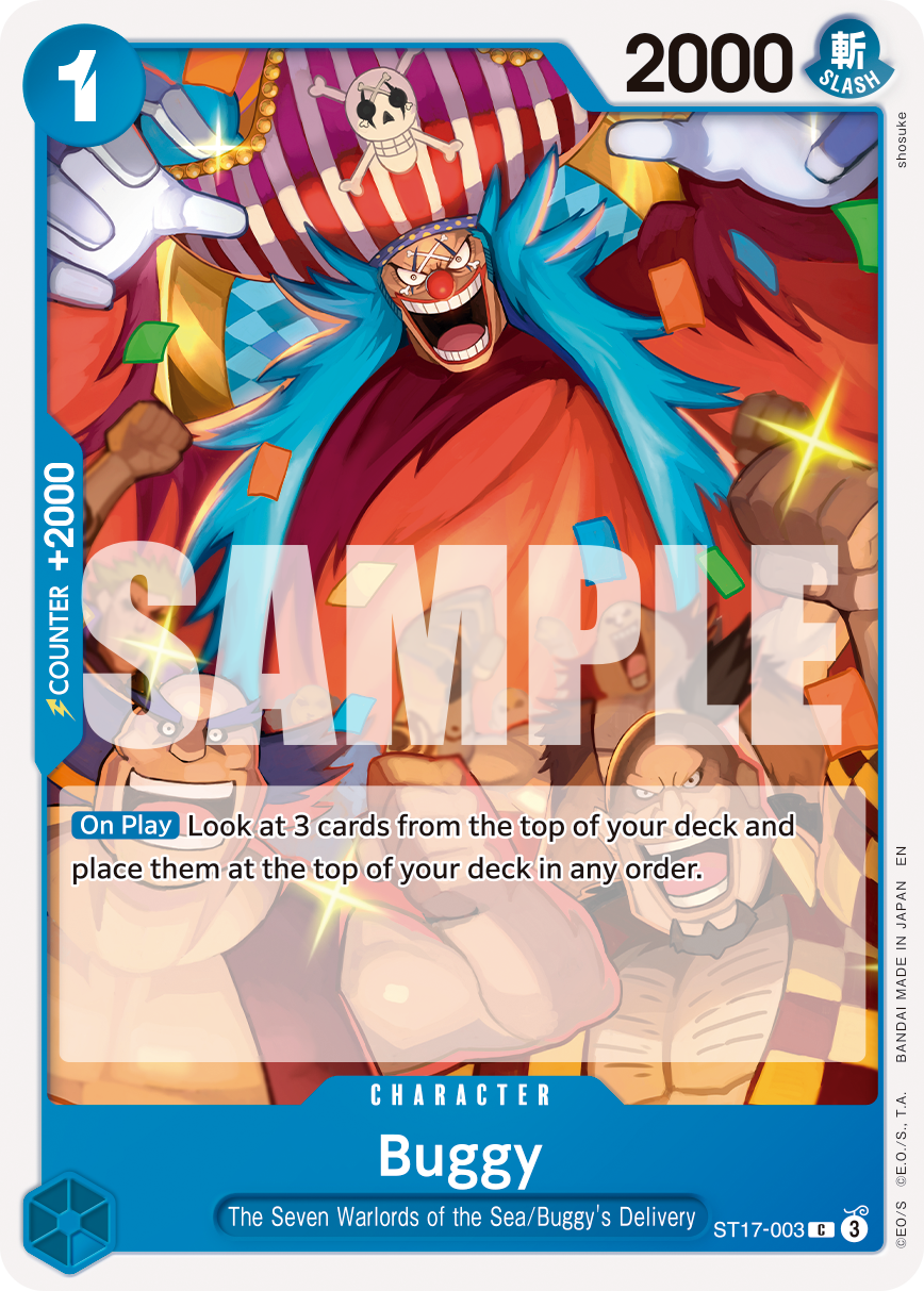 Buggy - ST17-003 (Reprint) ST17-003_r1 One Piece TCG