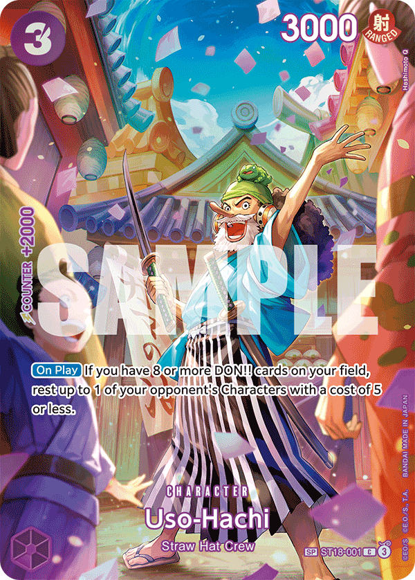 Uso-Hachi (SP) ST18-001_p1 One Piece TCG