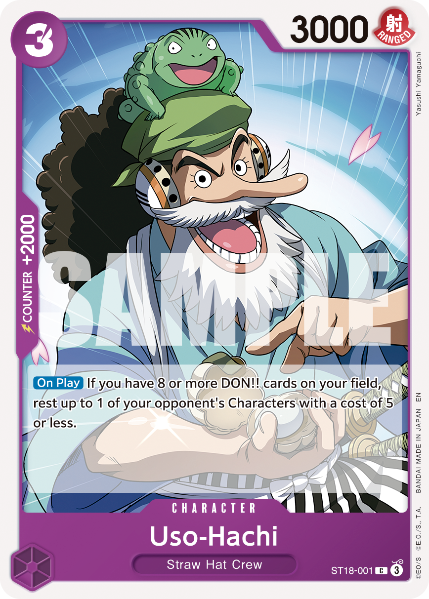 Uso-Hachi (Reprint) ST18-001_r1 One Piece TCG
