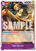 San-Gorou (Pirate Foil) ST18-003_p2 One Piece TCG