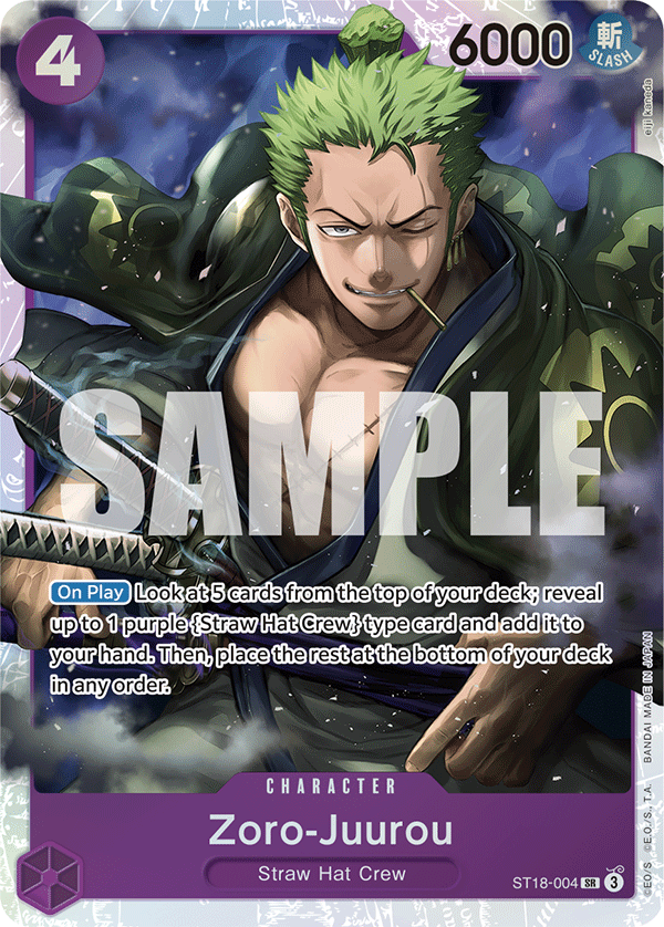 Zoro-Juurou (ST18-004) ST18-004 One Piece TCG