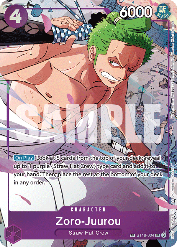 Zoro-Juurou (ST18-004) ST18-004_p1 One Piece TCG