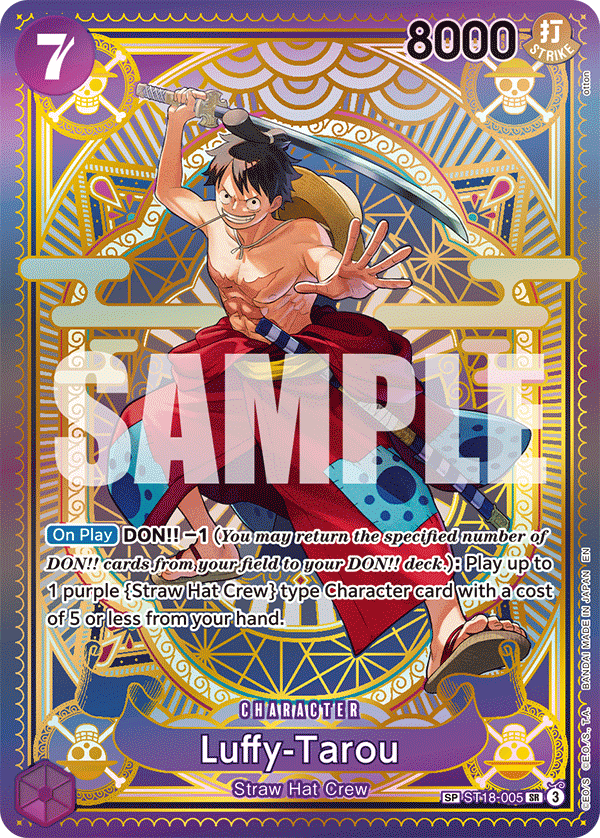 Luffy-Tarou (SP) ST18-005_p1 One Piece TCG