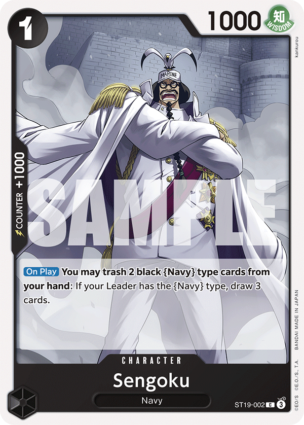 Sengoku ST19-002 One Piece TCG
