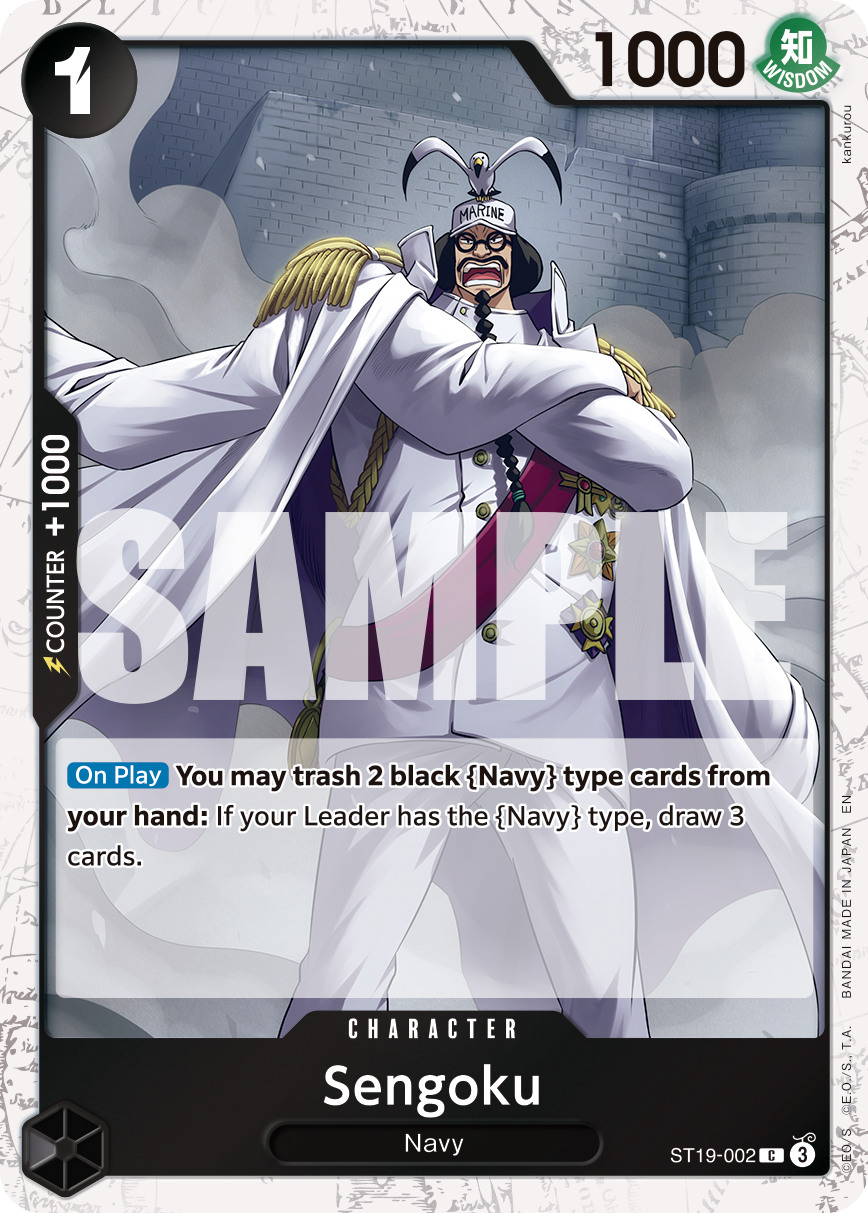 Sengoku - ST19-002 (Pirate Foil) ST19-002_p3 One Piece TCG
