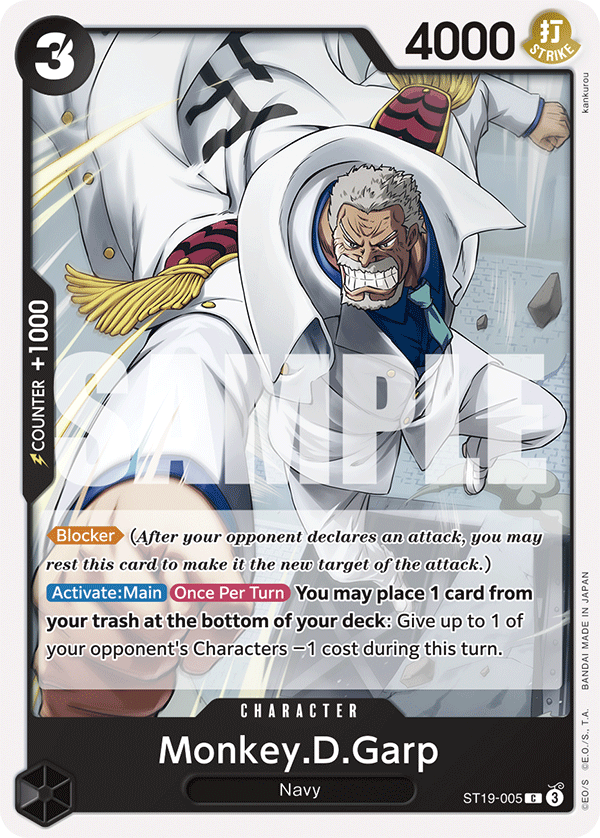 Monkey.D.Garp ST19-005 One Piece TCG