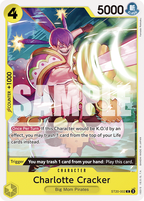 Charlotte Cracker ST20-002 One Piece TCG