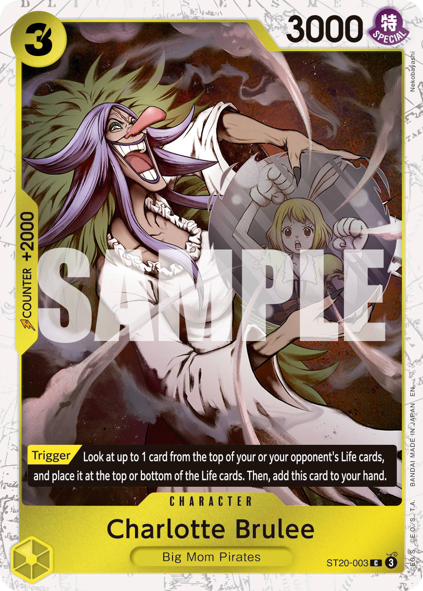 Charlotte Brulee (Pirate Foil) ST20-003_p1 One Piece TCG