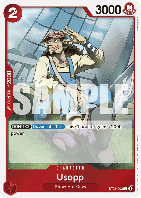 Usopp ST21-002 One Piece TCG