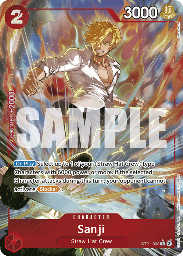 Sanji (Parallel) ST21-003_p1 One Piece TCG