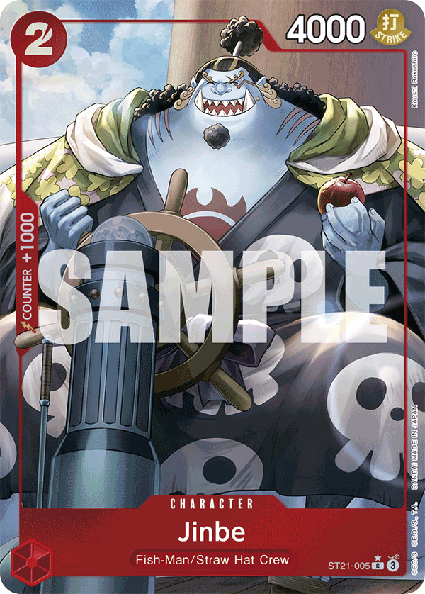 Jinbe (Parallel) ST21-005_p1 One Piece TCG