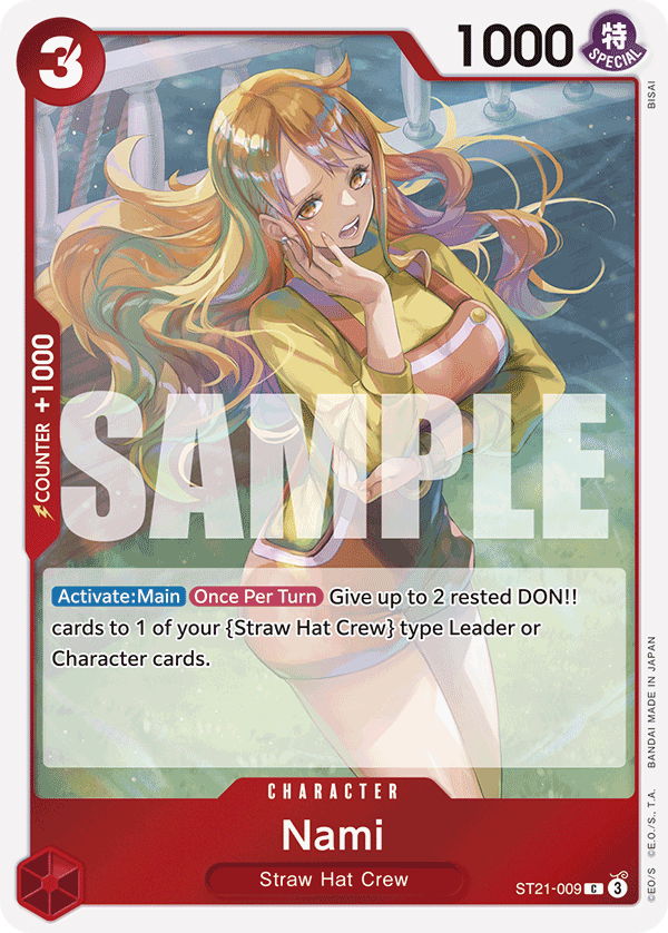 Nami ST21-009 One Piece TCG