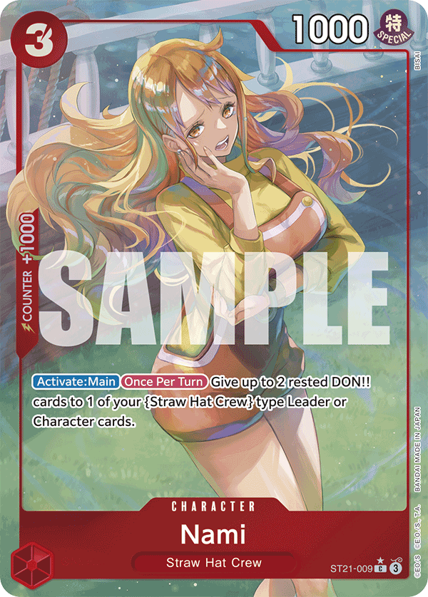 Nami (Parallel) ST21-009_p1 One Piece TCG