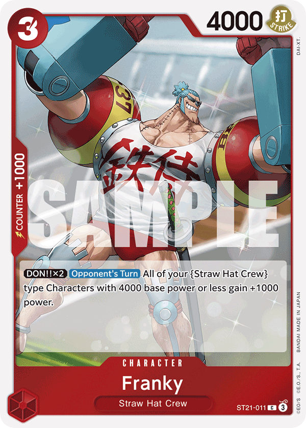 Franky ST21-011 One Piece TCG
