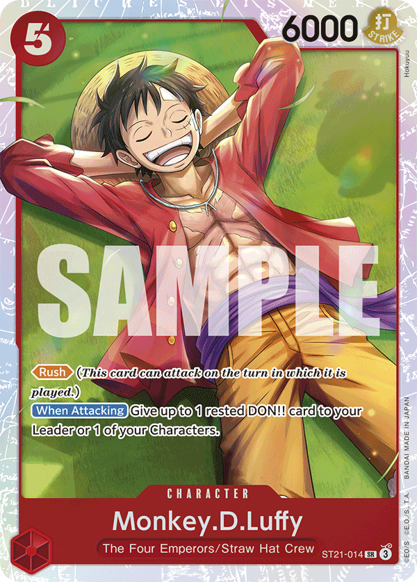 Monkey.D.Luffy (014) ST21-014 One Piece TCG