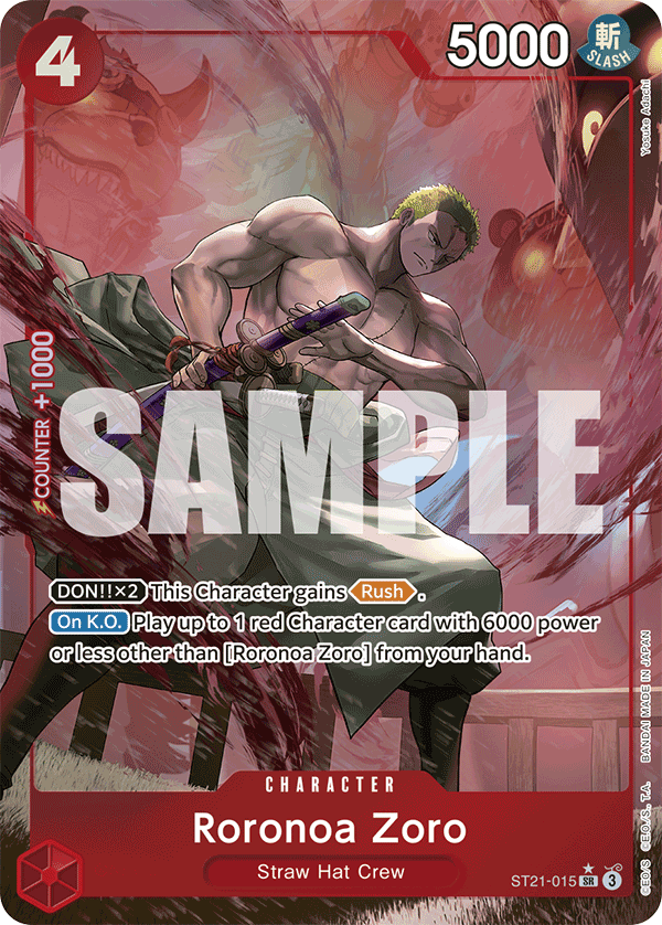 Roronoa Zoro (Parallel) ST21-015_p1 One Piece TCG
