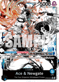 Ace & Newgate (Parallel) ST22-001_p1 One Piece TCG