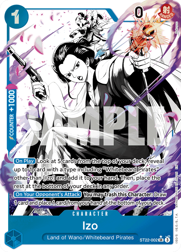 Izo (Parallel) ST22-002_p1 One Piece TCG