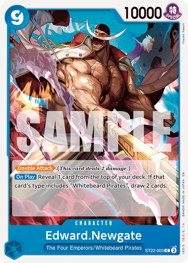 Edward.Newgate ST22-003 One Piece TCG