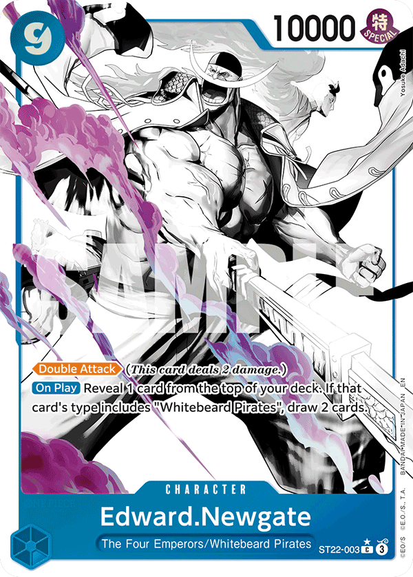 Edward.Newgate (Parallel) ST22-003_p1 One Piece TCG