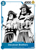 Decalvan Brothers (Parallel) ST22-008_p1 One Piece TCG