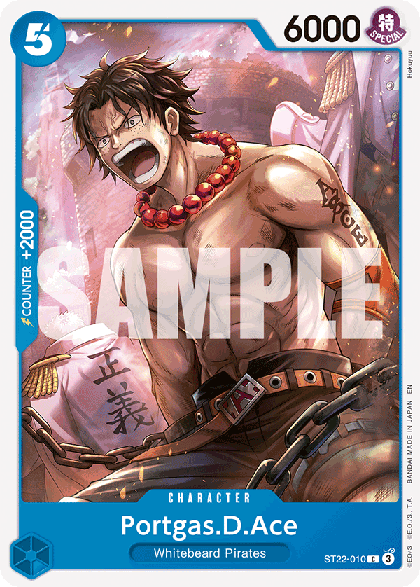 Portgas.D.Ace ST22-010 One Piece TCG