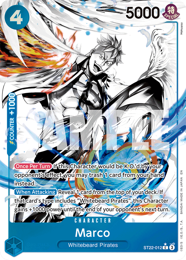 Marco (Parallel) ST22-012_p1 One Piece TCG