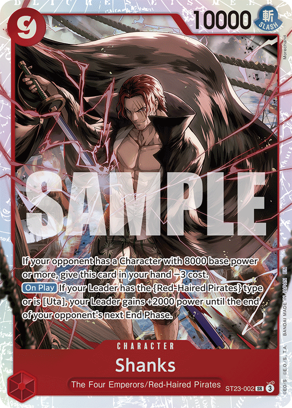 Shanks (002) ST23-002 One Piece TCG