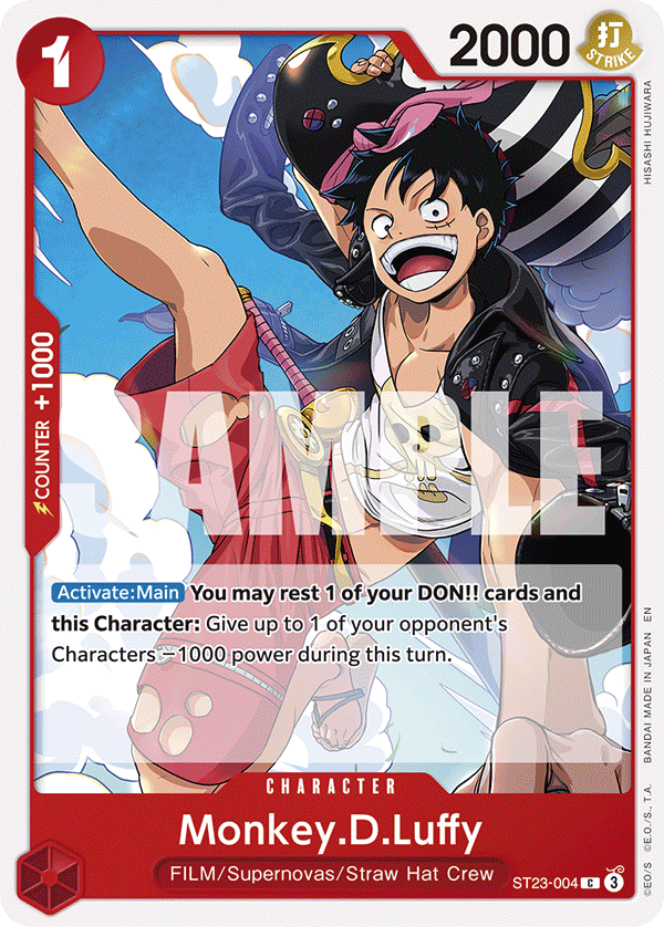 Monkey.D.Luffy ST23-004 One Piece TCG