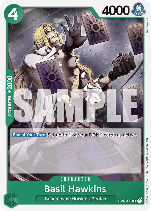 Basil Hawkins ST24-003 One Piece TCG