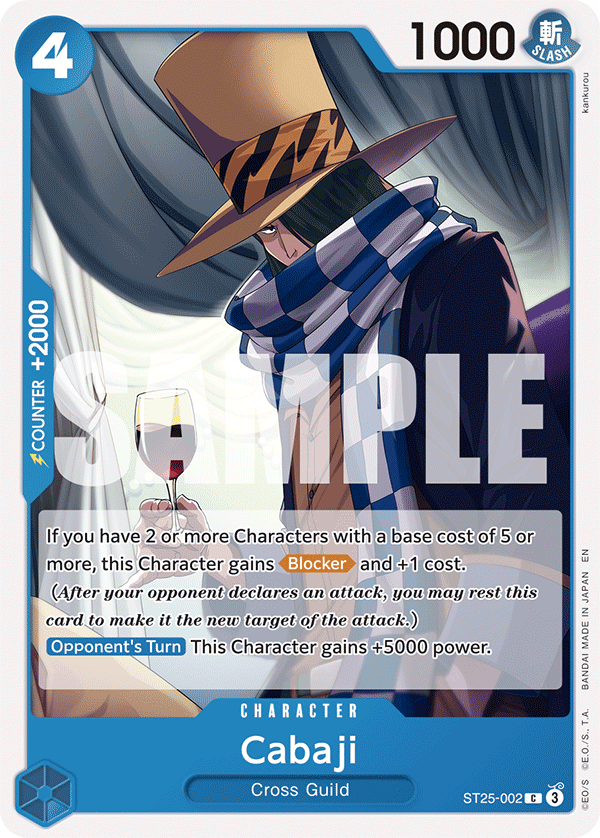 Cabaji ST25-002 One Piece TCG