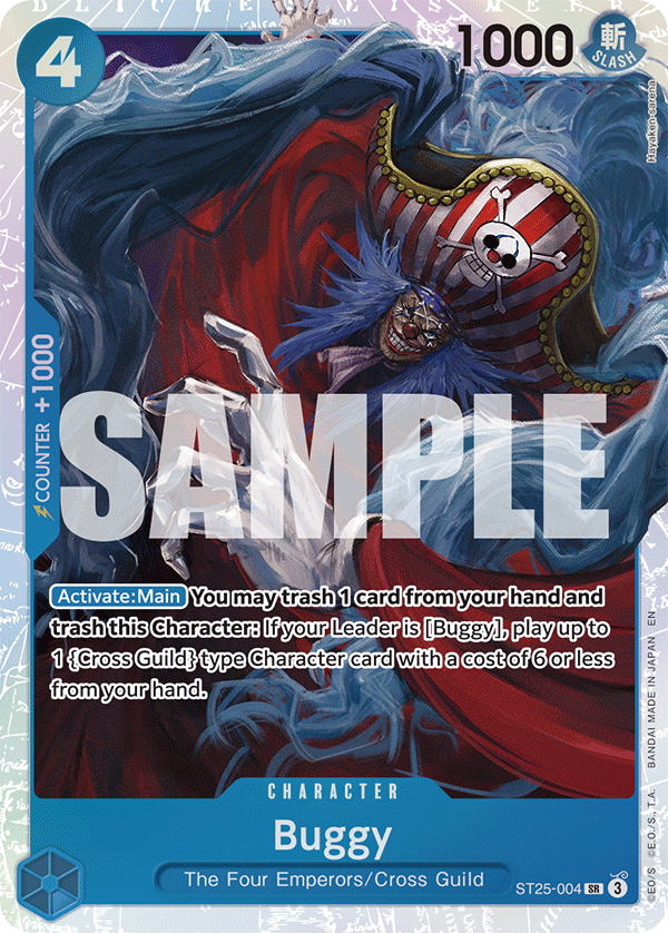 Buggy ST25-004 One Piece TCG