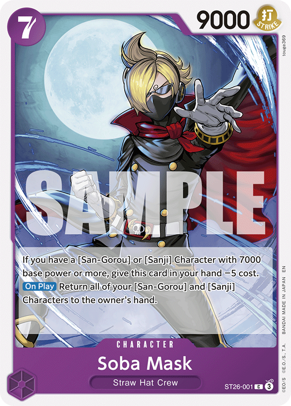 Soba Mask ST26-001 One Piece TCG