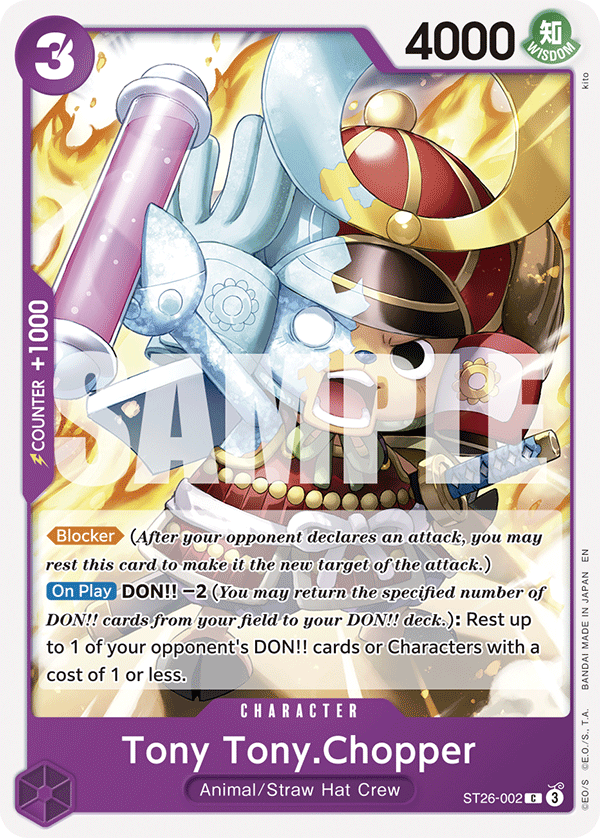 Tony Tony.Chopper ST26-002 One Piece TCG
