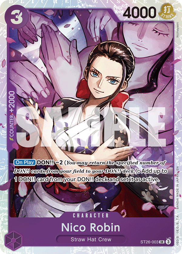 Nico Robin ST26-003 One Piece TCG