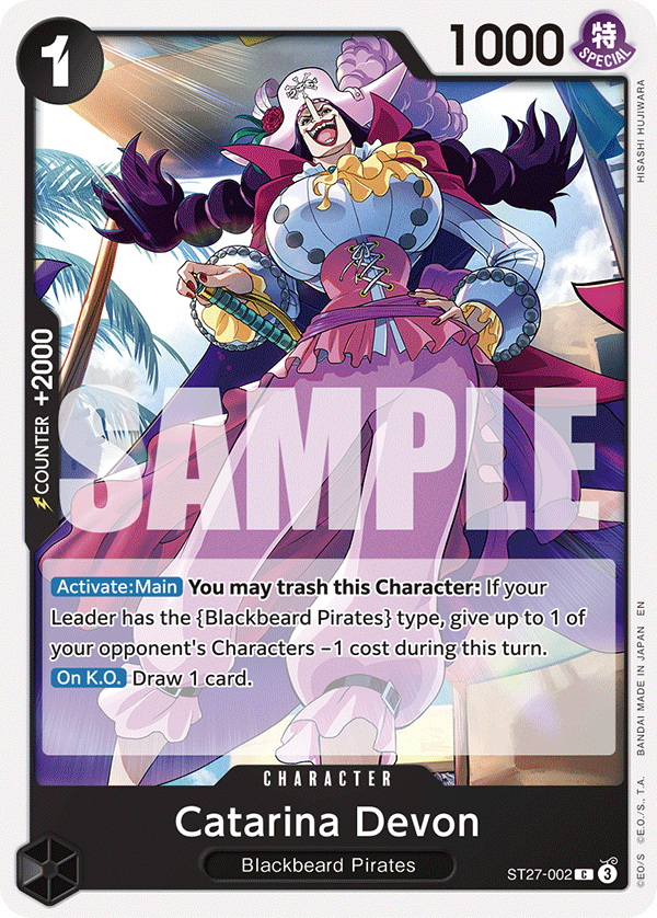Catarina Devon ST27-002 One Piece TCG