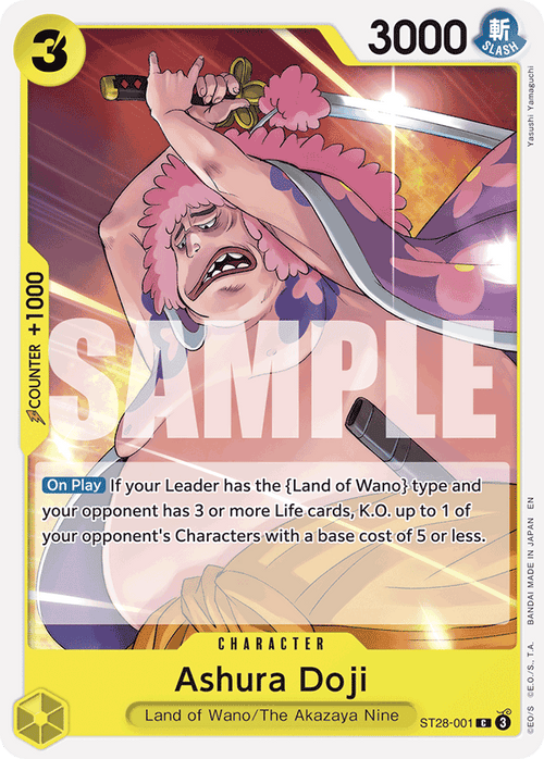 Ashura Doji ST28-001 One Piece TCG