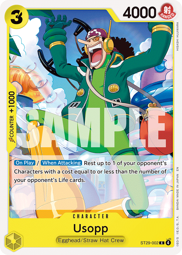 Usopp ST29-002 One Piece TCG