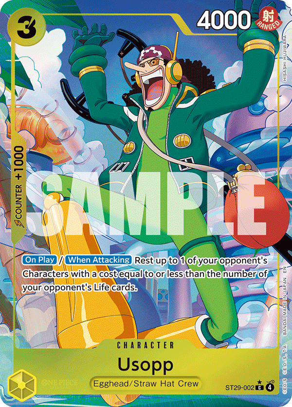Usopp (Full Art) ST29-002_p1 One Piece TCG