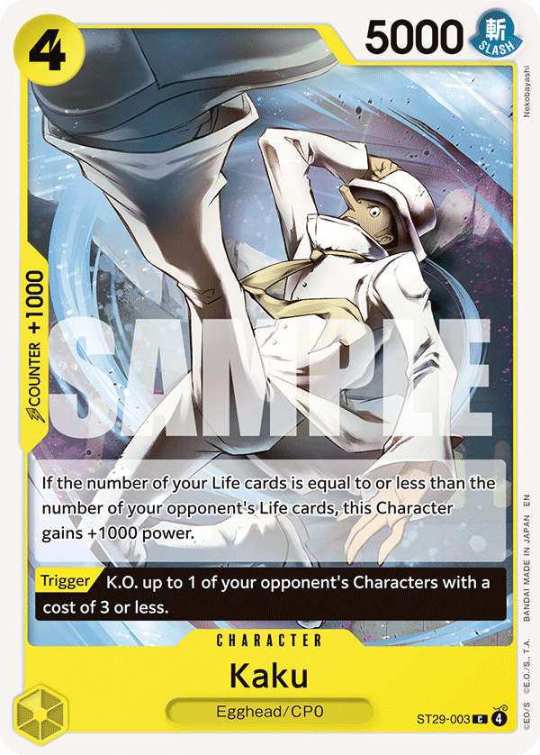 Kaku ST29-003 One Piece TCG
