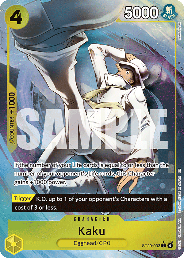 Kaku (Full Art) ST29-003_p1 One Piece TCG