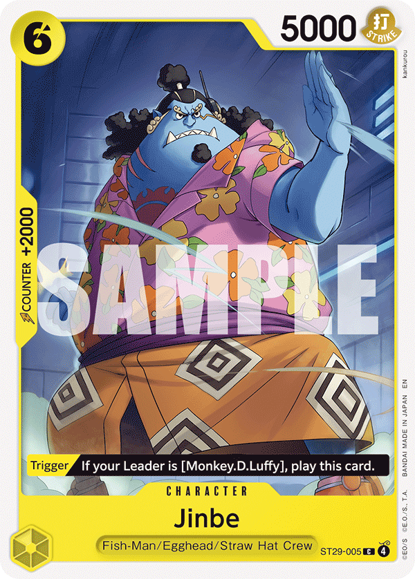 Jinbe ST29-005 One Piece TCG