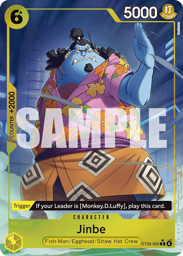 Jinbe (Full Art) ST29-005_p1 One Piece TCG