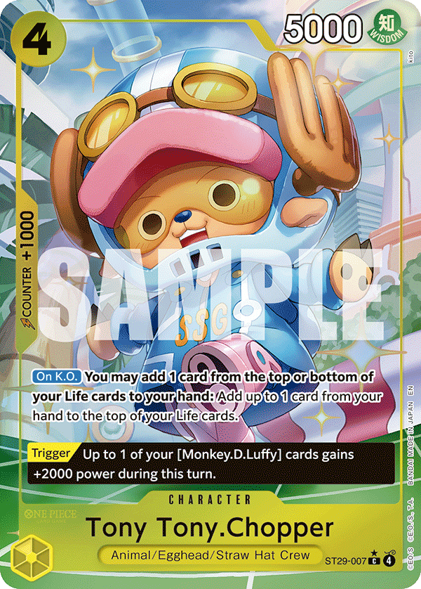 Tony Tony.Chopper (Full Art) ST29-007_p1 One Piece TCG